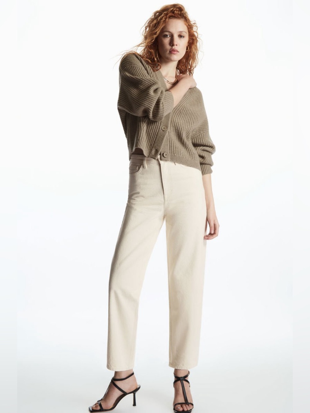 COS Tapered Ankle-Length Jeans